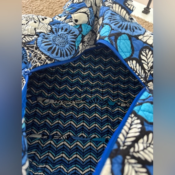 Vera Bradley Blue Bayou Duffel Bag - Picture 8 of 8